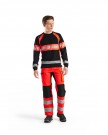 9955 SVART/HIVIS RØD thumbnail