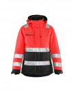 5599 HI-VIS RØD/SVART thumbnail