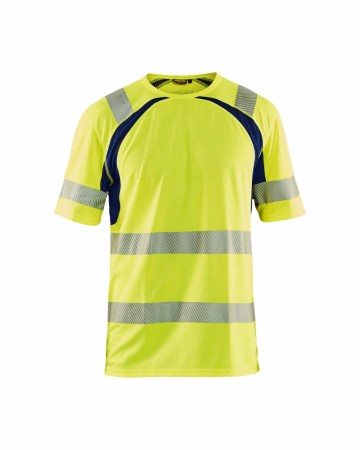 BLÅKLÄDER 3397 UV VARSEL T-SKJORTE