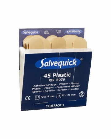 7578 SALVEQUICK PLASTPLASTER 6-PK