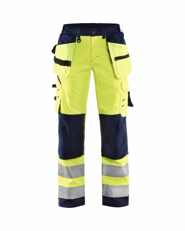BLÅKLÄDER 7167 SOFTSHELLBUKSE VARSEL DAME