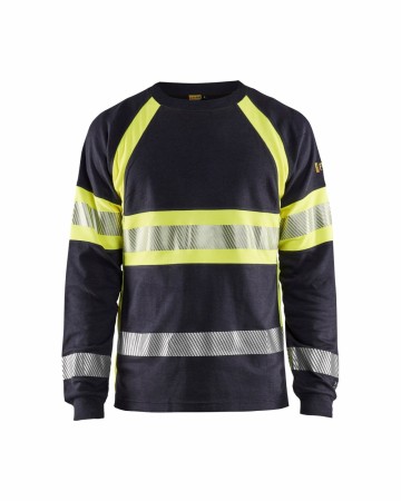 BLÅKLÄDER 3484 FLAMMEHEMMENDE LANGERMET T-SKJORTE