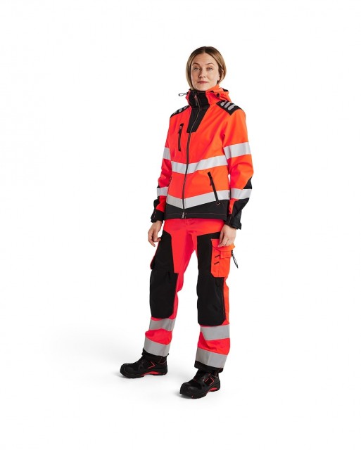 5599 HIVIS RØD/SVART