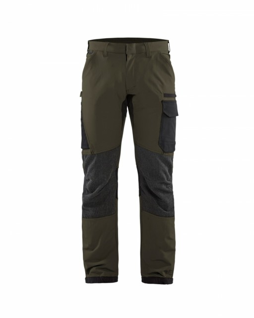 4599 MØRK OLIVEN/SVART