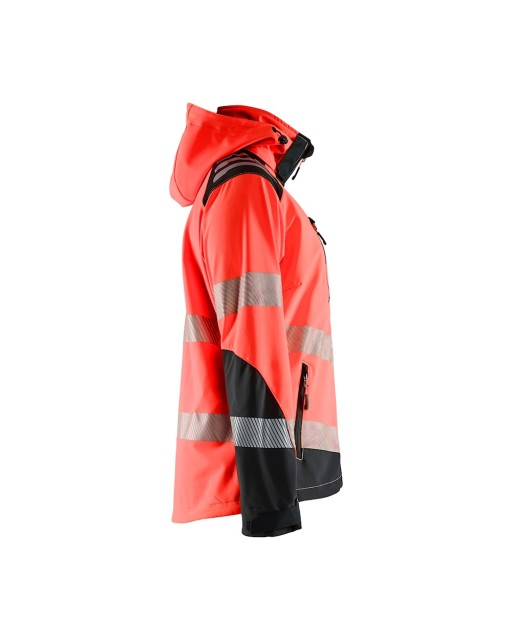 5599 HIVIS RØD/SVART