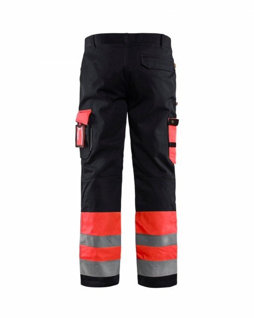 5599 HIVIS RØD/SVART