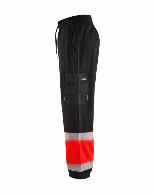 9955 SVART/HIVIS RØD