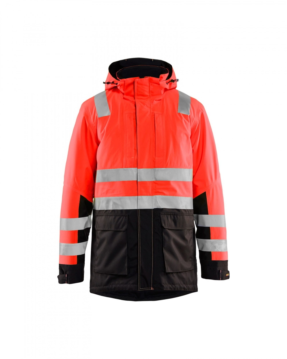 5599 HIVIS RØD/SVART